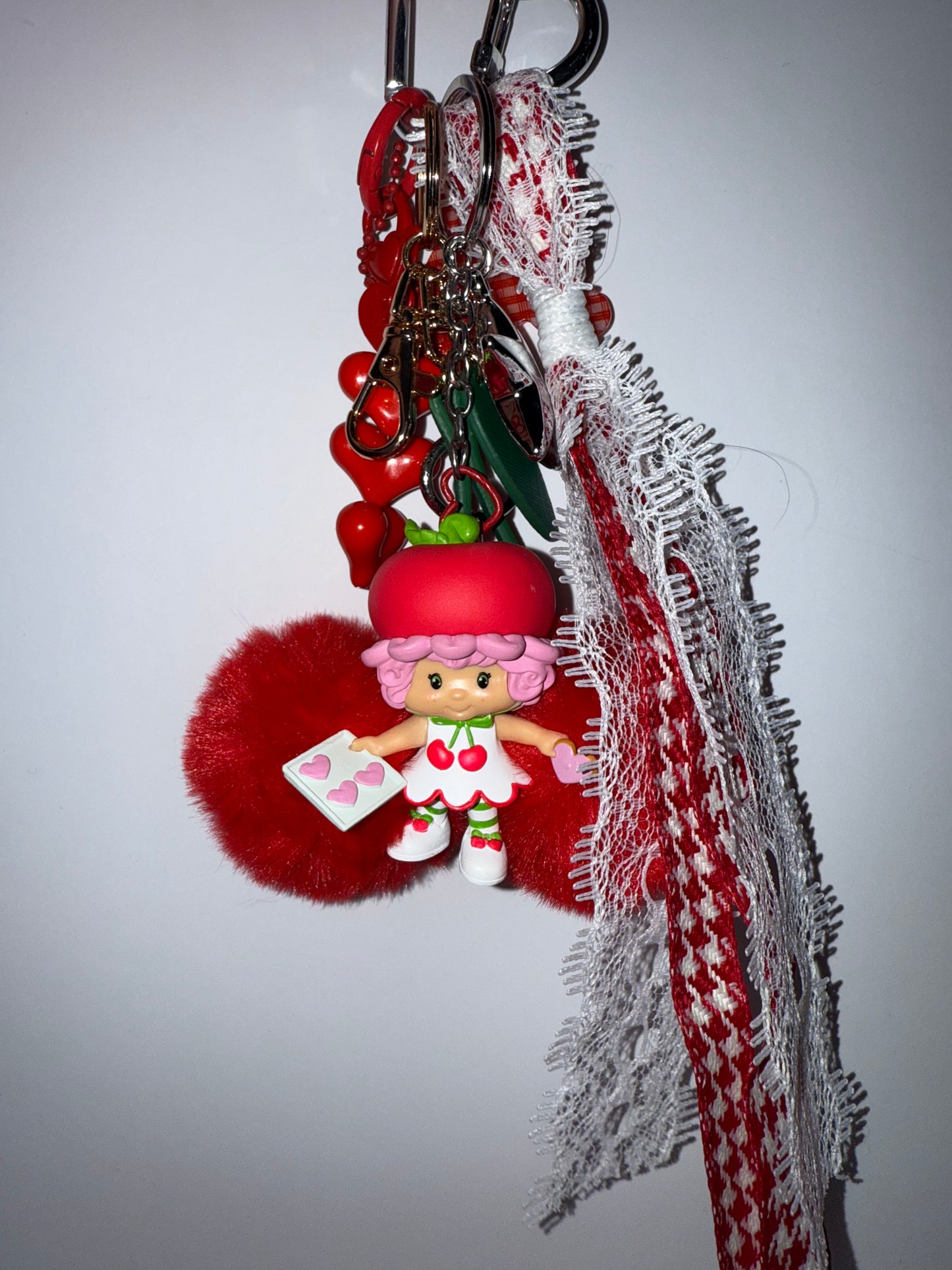 Cherry Cuddler bag charm