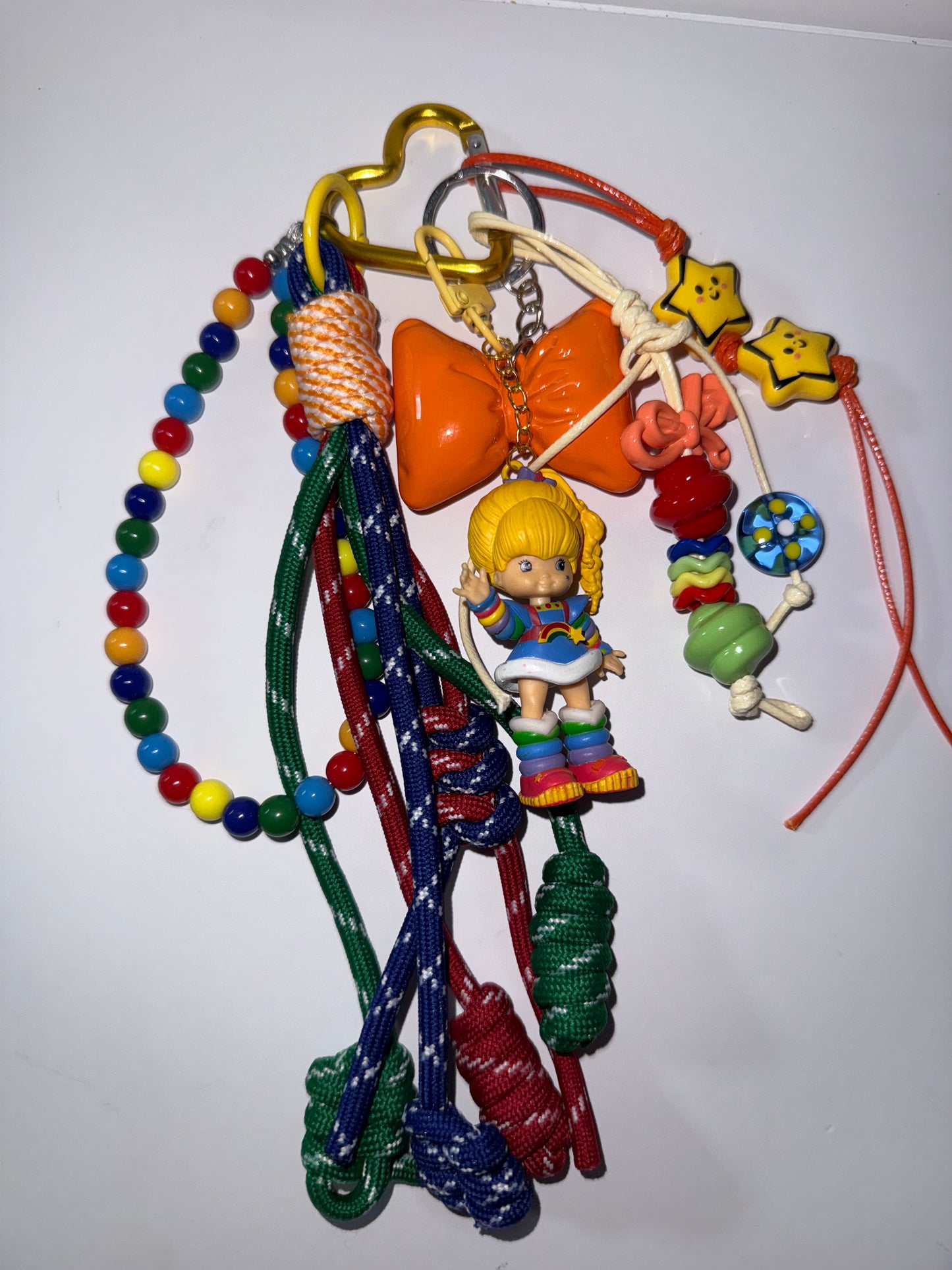 Rainbow Brite bag charm