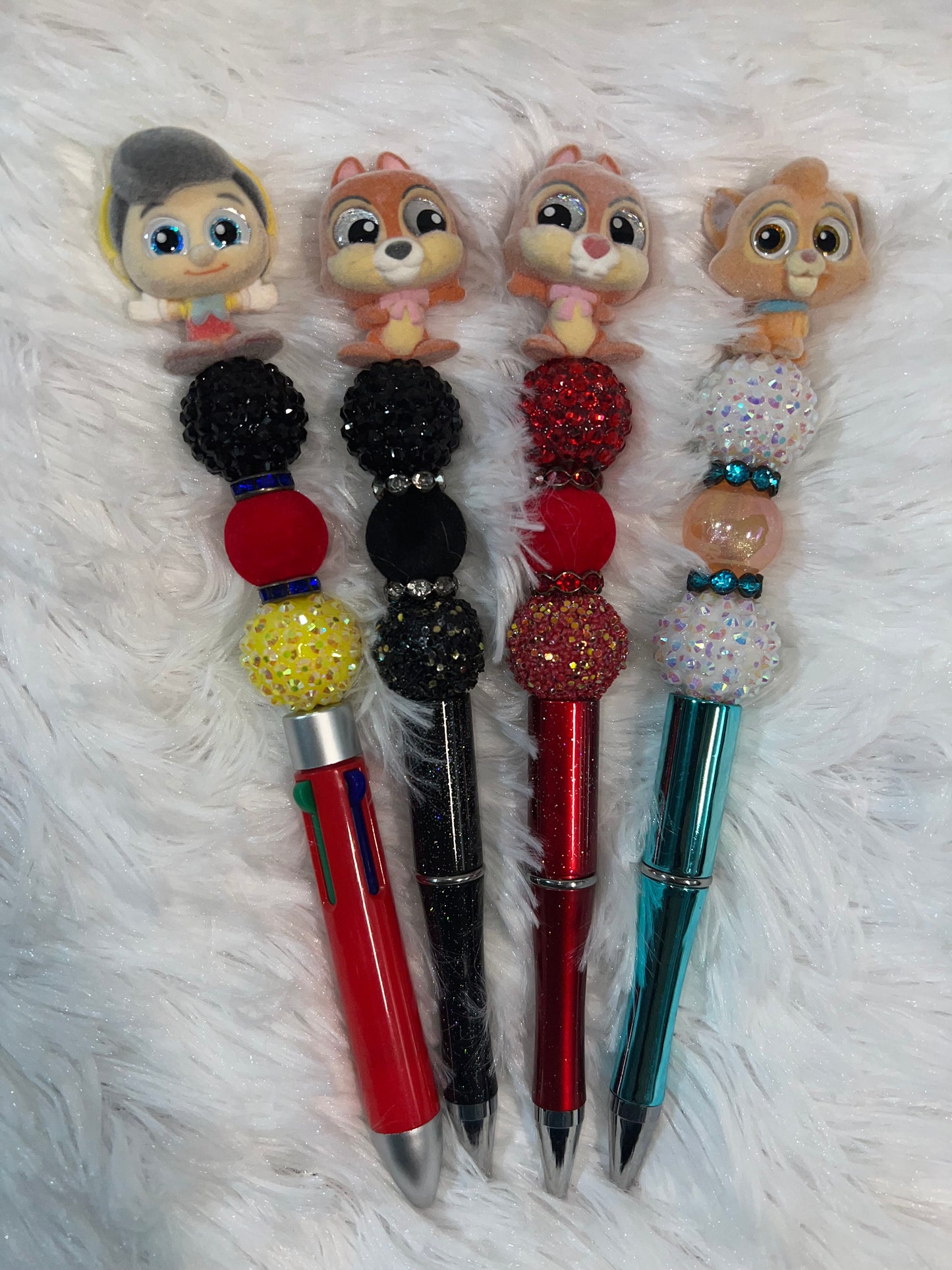 Fuzzy Character pens