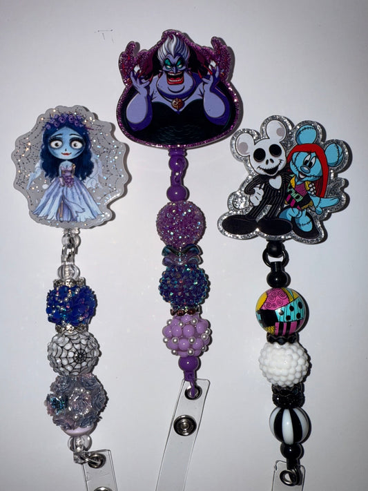 Character badge reels