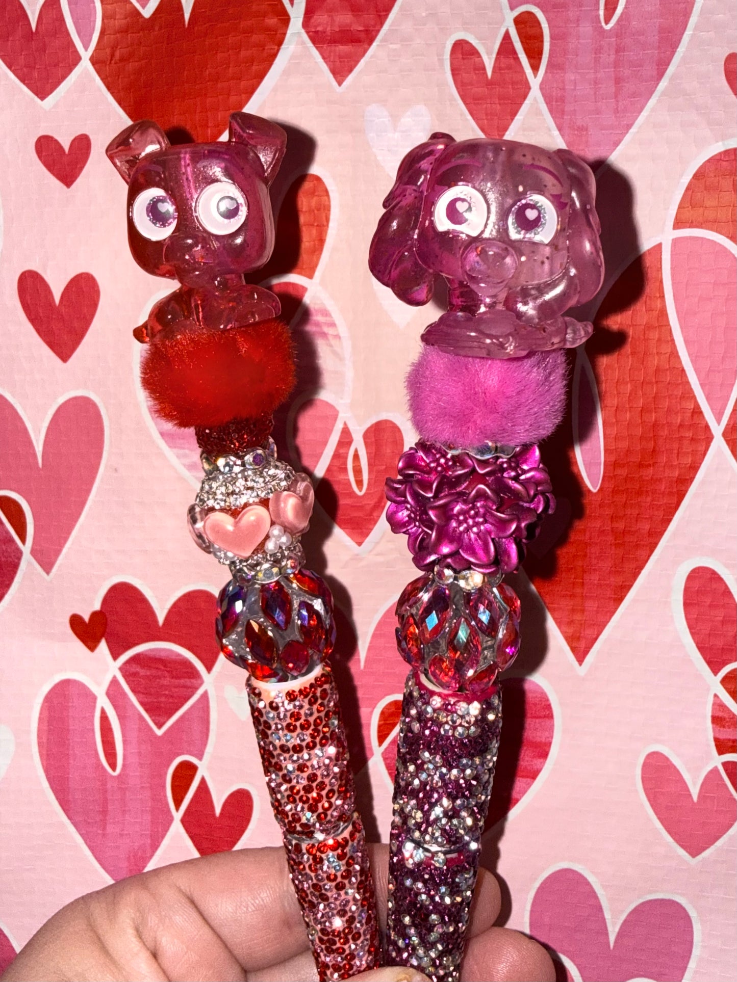 Valentine’s Day couple pens