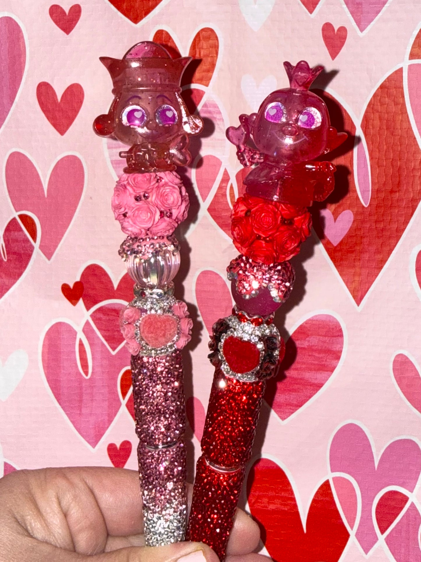 Valentine’s Day couple pens