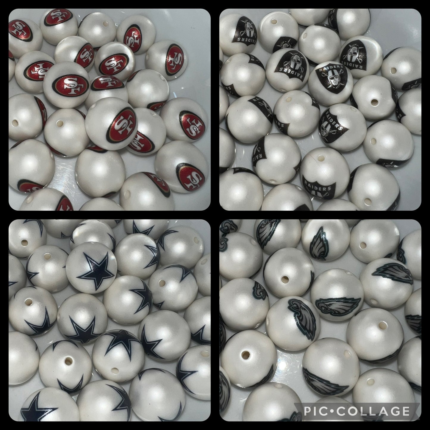 Football Team 20mm (10 per pack)