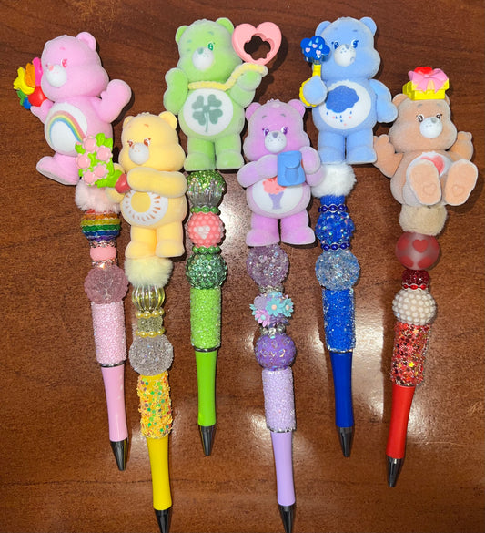 Bears beaded pens