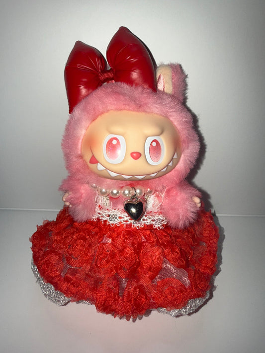 Labubu dress with bow